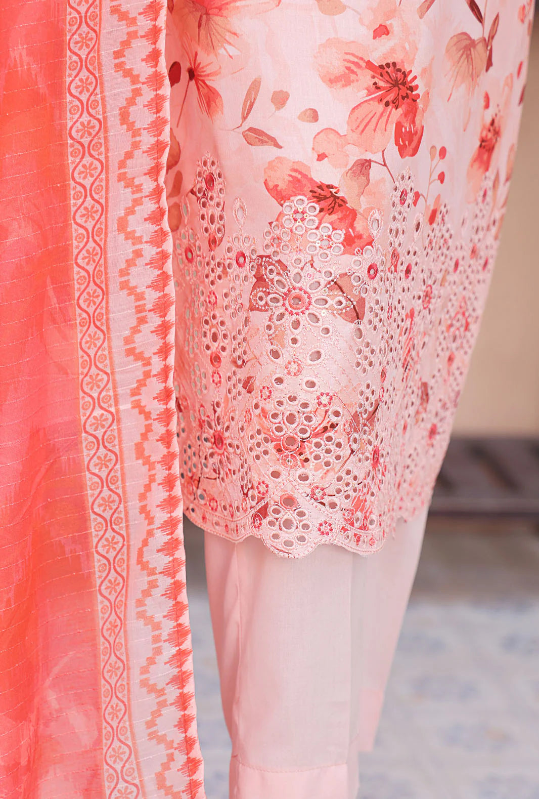 Anmol by HZ Textiles Embroidered Linen Suit Unstitched 3-Piece ALS-1337 | Premium Winter Linen Outfit