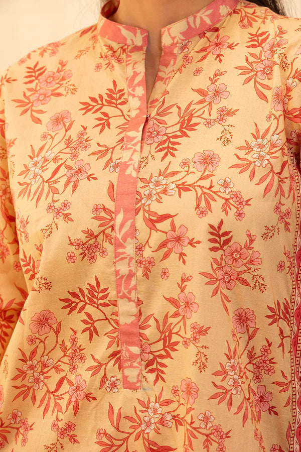 Zellbury Printed Lawn Shirt Shalwar – WUS25X20014 | 2-Piece Lawn Suit