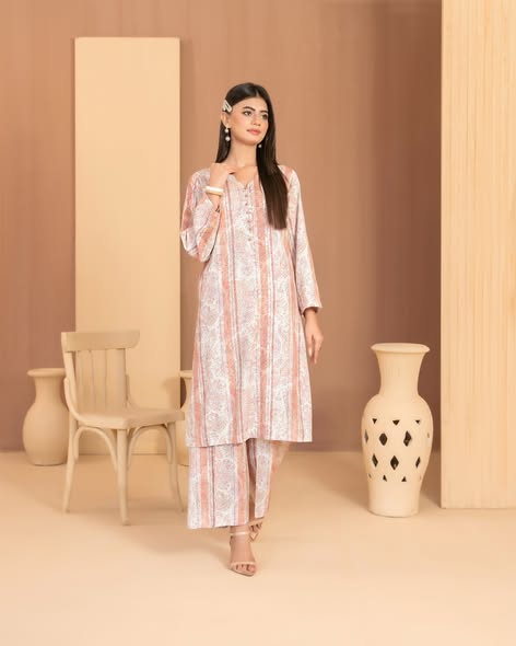 D-4638 Muse Vol II by Tawakkal Fabrics | 2 Piece Stitched Digital Printed Staple Suit for Women