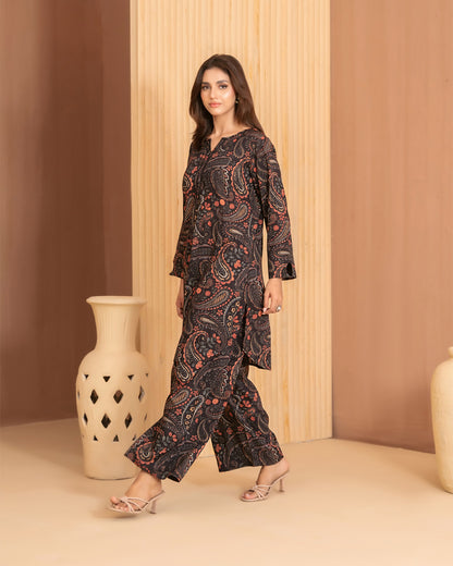 D-4650 Muse Vol II by Tawakkal Fabrics | 2 Piece Stitched Digital Printed Staple Suit