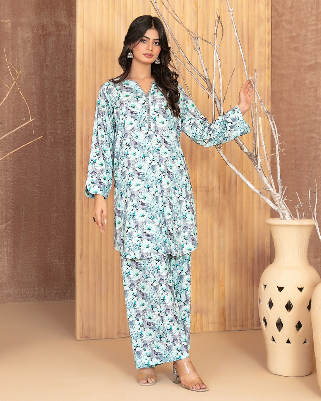 D-4639 Muse Vol-I by Tawakkal Fabrics | 2 Piece Stitched Digital Printed Staple Suit