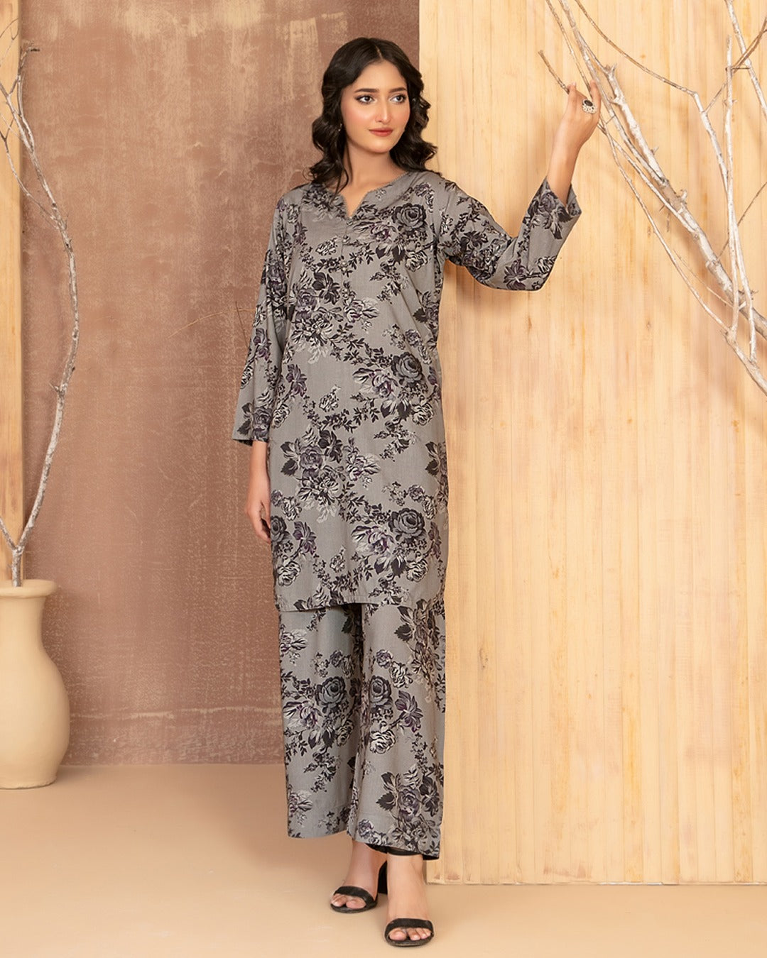 D-4649 Muse Vol-I by Tawakkal Fabrics | 2 Piece Stitched Digital Printed Staple Suit