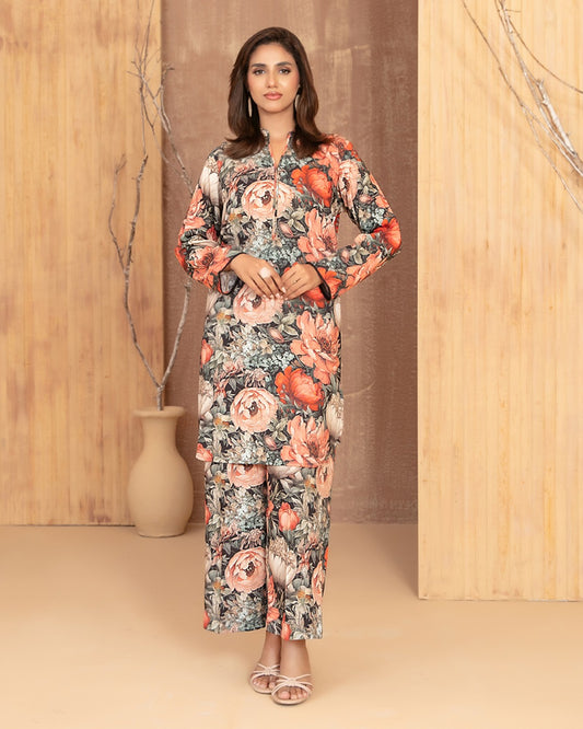 D-4648 Muse Vol-I by Tawakkal Fabrics | 2 Piece Stitched Digital Printed Staple Suit