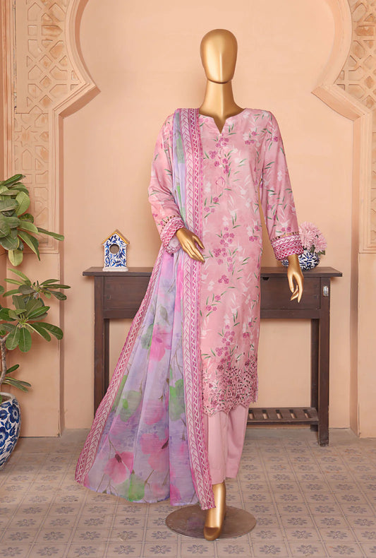 Anmol by HZ Textiles Embroidered Linen Suit Unstitched 3-Piece ALS-1341 | Premium Winter Linen Fabric