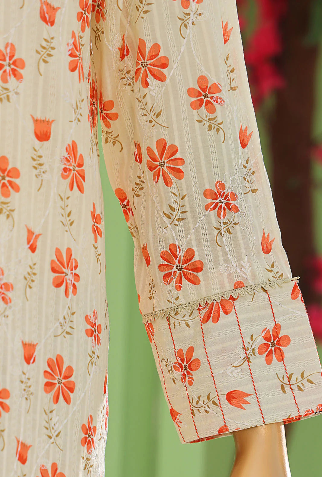 Dhagakari by HZ Textiles Embroidered Cotton Suit Unstitched 3-Piece DEC-101 | Premium Winter Cotton Outfit