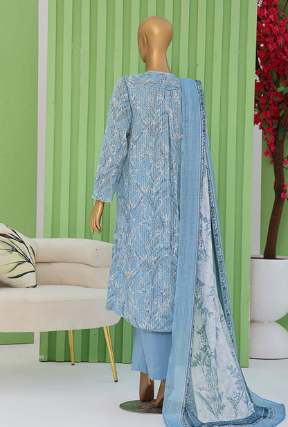 Dhagakari by HZ Textiles Embroidered Cotton Suit Unstitched 3-Piece DEC-102 | Premium Winter Cotton Outfit