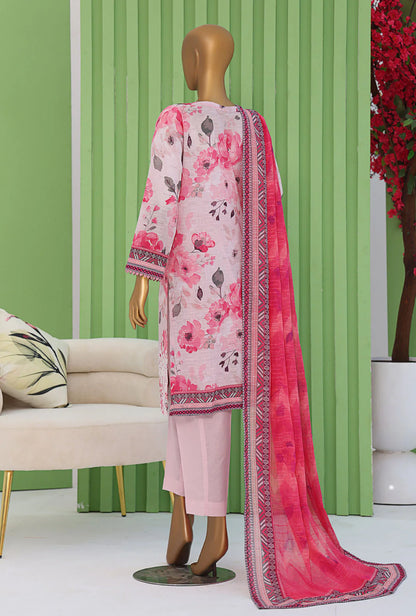 Vital by HZ Textiles Embroidered Lawn Suit Unstitched 3-Piece VEC-1259 | Premium Doriya Lawn Suit