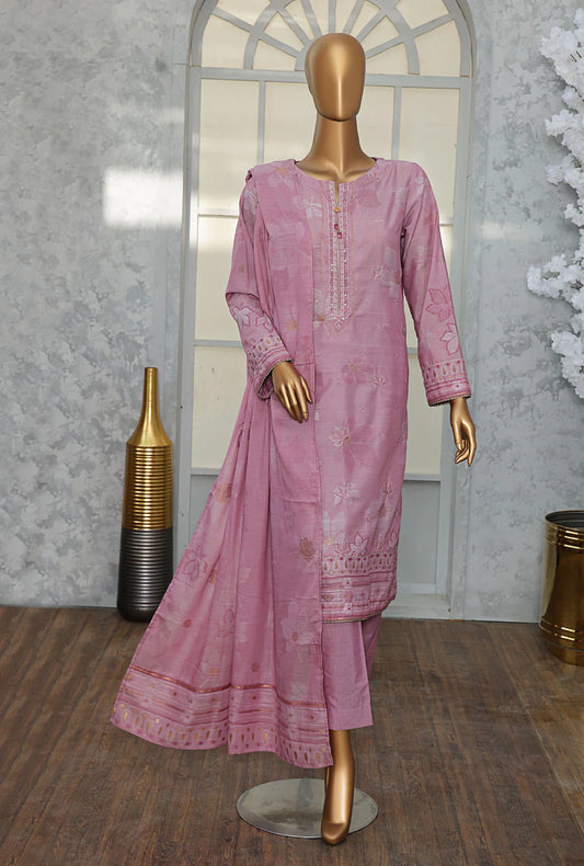 Valencia by HZ Textiles Embroidered Jacquard Suit Unstitched 3-Piece VJE-13 | Premium Winter Jacquard Fabric