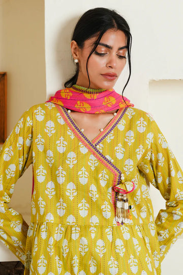 Zellbury Printed Cambric Shirt Dupatta – WUC24X20089 | 2-Piece  Cambric Suit
