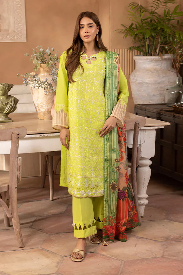 Zellbury Embroidered Shirt Shalwar Dupatta – 1141 | 3-Piece Lawn Suit