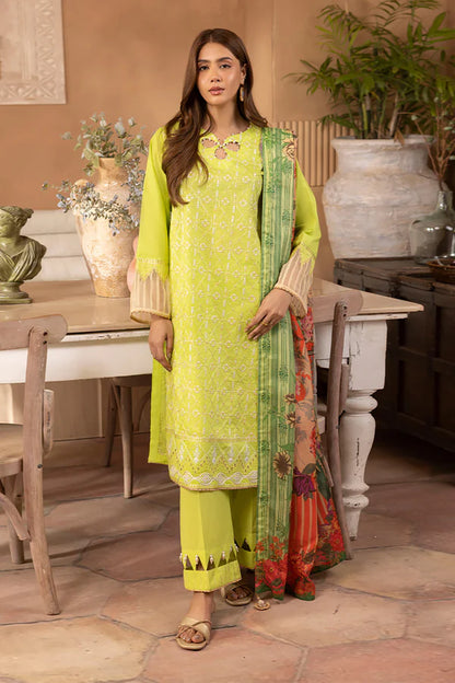 Zellbury Embroidered Shirt Shalwar Dupatta – 1141 | 3-Piece Lawn Suit