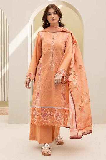 Zellbury Embroidered Shirt Shalwar Dupatta – WUS25E30289 | 3-Piece Lawn Suit