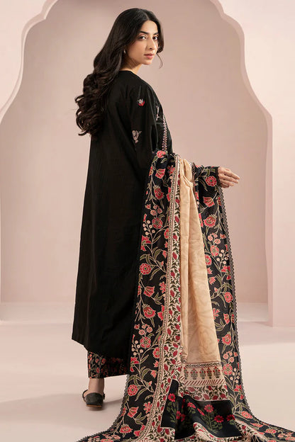 Zellbury Embroidered Shirt Shalwar Dupatta - 0358 | 3-Piece Cambric Suit