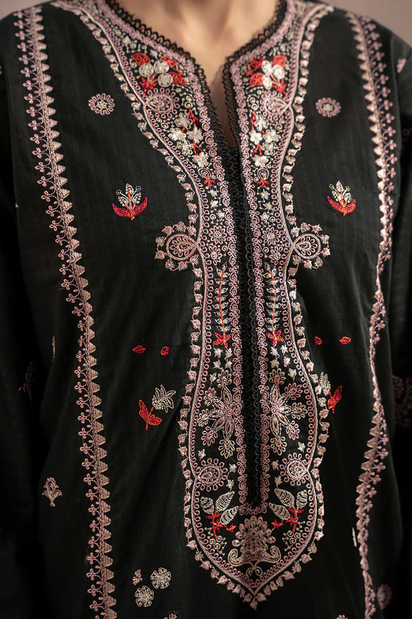 Zellbury Embroidered Shirt Shalwar Dupatta - 0358 | 3-Piece Cambric Suit