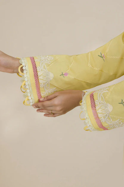 Zellbury Embroidered Lawn Suit – WUS25E30534 | 3-Piece Lawn Suit