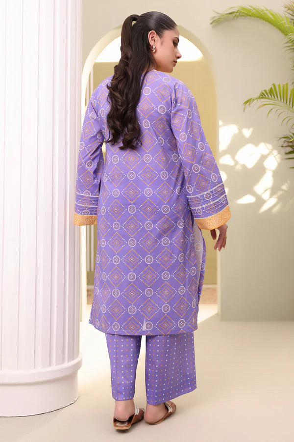 Zellbury Printed Lawn Shirt Shalwar – WUS25X20306 | 2-Piece Lawn Suit