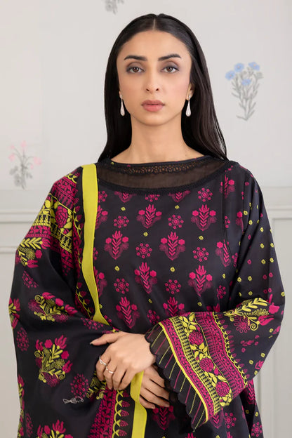 Zellbury Printed Lawn Shirt Dupatta – WUS25X20409 | 2-Piece Lawn Suit