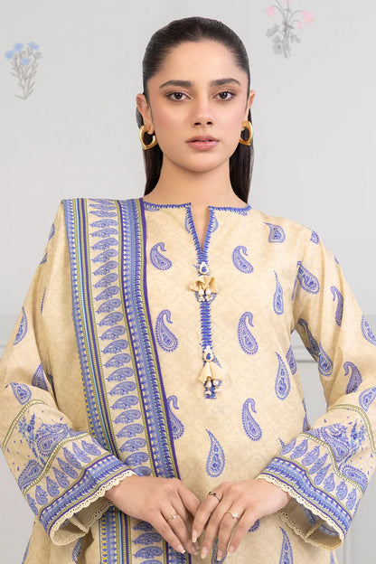 Zellbury Printed Lawn Shirt Dupatta – WUS25X20542 | 2-Piece Lawn Suit