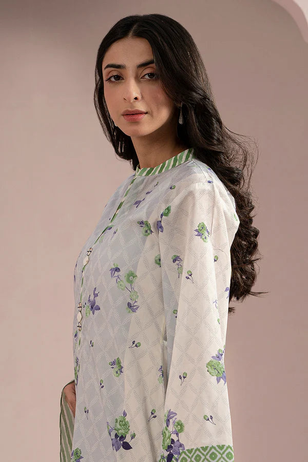 Zellbury Printed Lawn Shirt Dupatta – WUS25X20543 | 2-Piece Lawn Suit