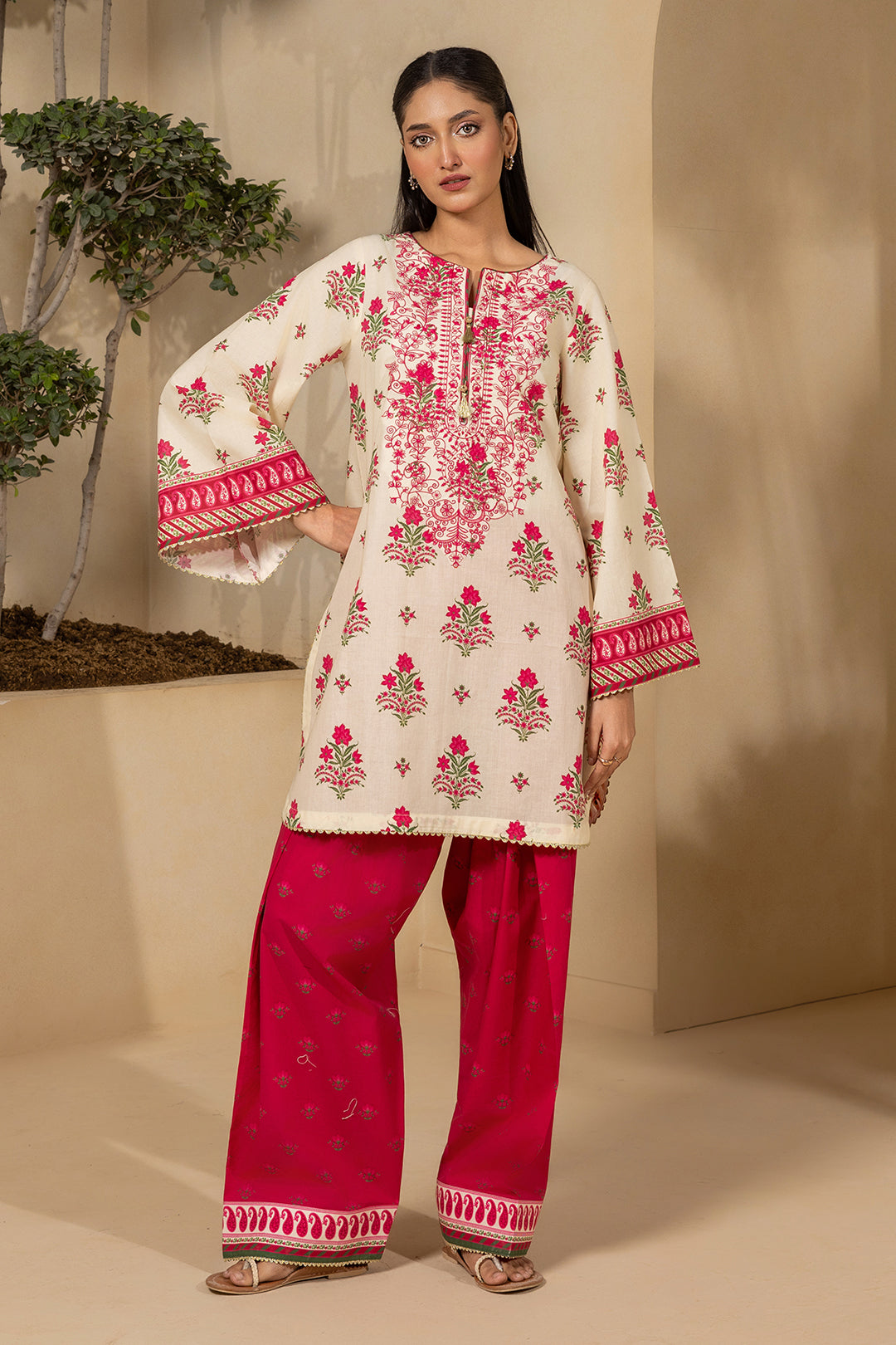 Zellbury Embroidered Shirt Shalwar - 0409