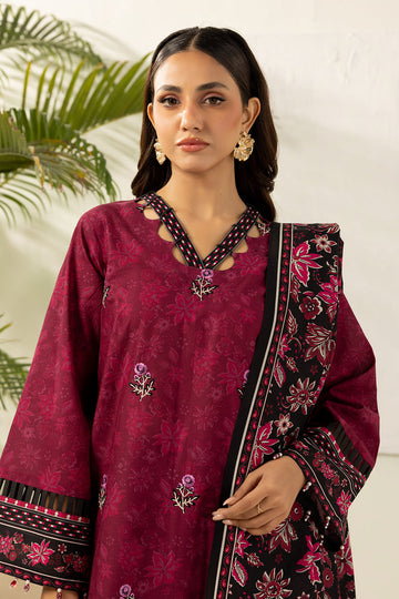 Zellbury Embroidered Shirt Dupatta - 0600