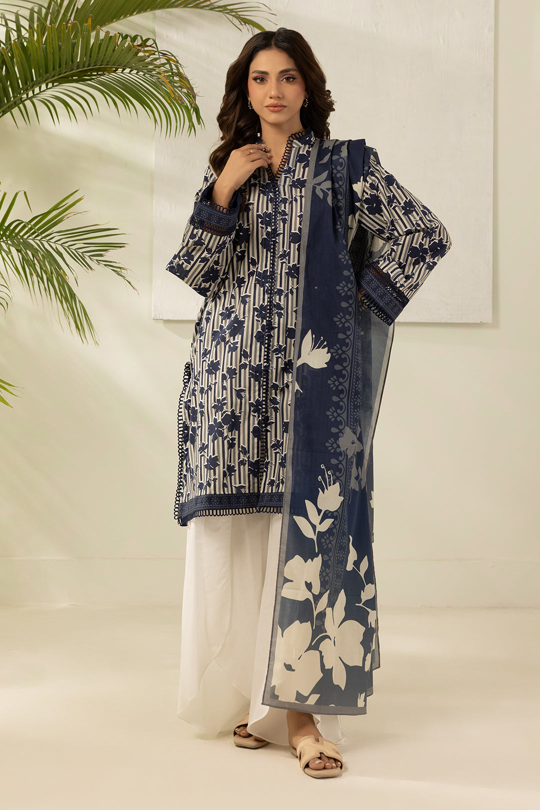 Zellbury Shirt Dupatta - 0595
