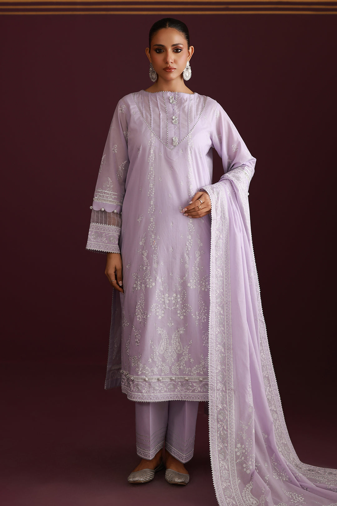 Zellbury Shirt Shalwar Dupatta - 0498