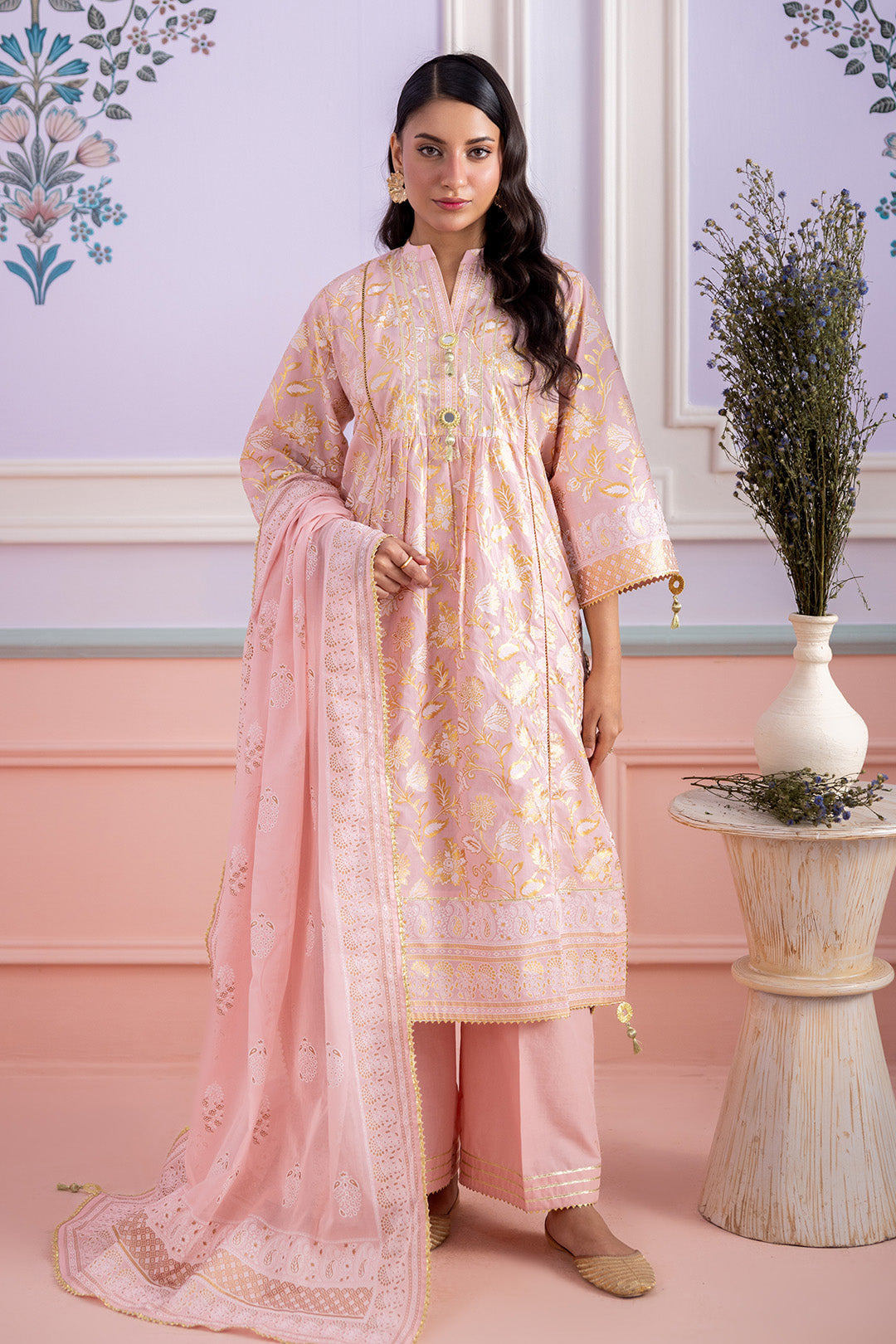 Zellbury Shirt Shalwar Dupatta - 0556
