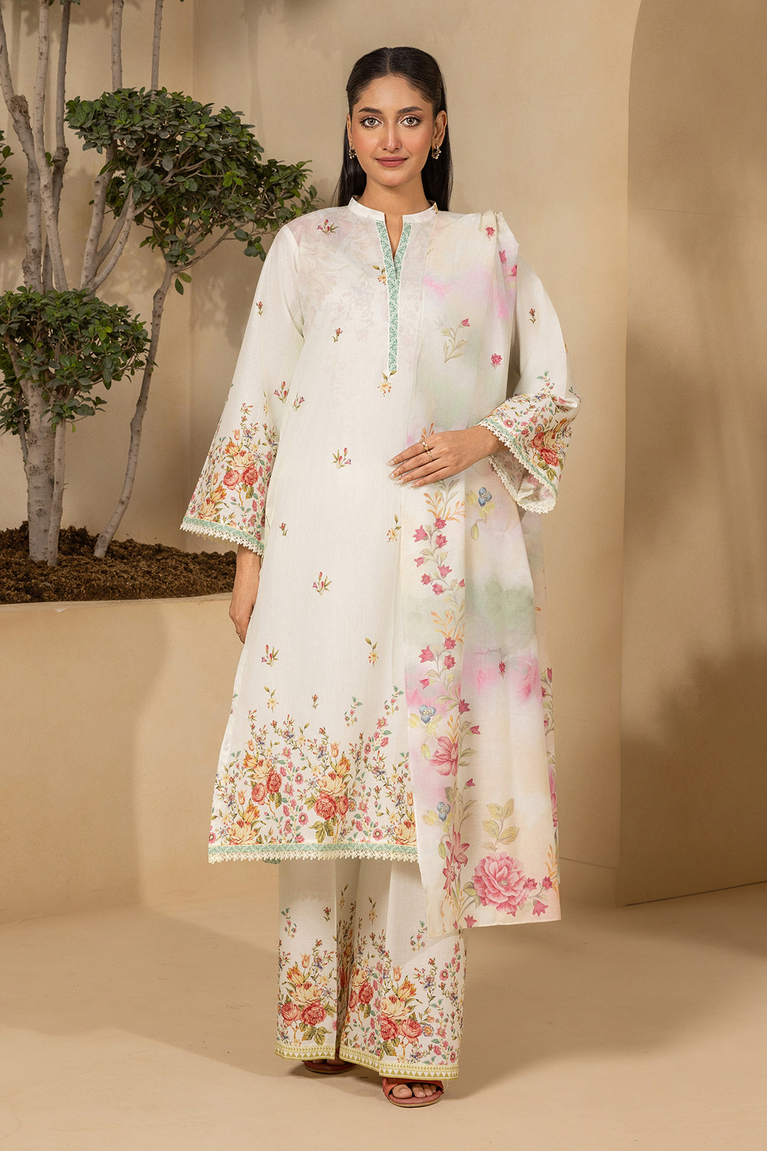 Zellbury Shirt Shalwar Dupatta - 0767
