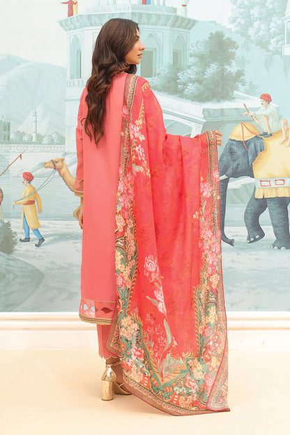 Zellbury Embroidered Shirt Shalwar Dupatta – 0778 | 3-Piece Khaddar Suit